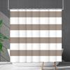 Shower Curtain Waterproof And Mildew-Proof Line Lattice Bathroom Striped Bathroom Curtain Shower Curtain Partition Curtain Free Of Punching