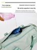 Large-Capacity Travel and Gym Bag with Wet/Dry Separation for Casual Use