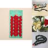 X 90mm Chunky Tinsel Christmas Tree Decoration Xmas Garland Bowknot