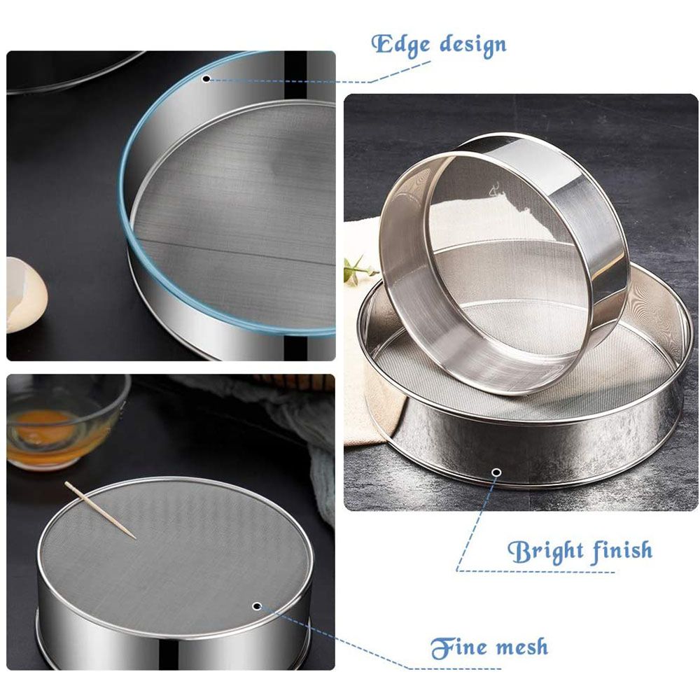 Sifter Kitchen Kitchen Utensil Cooking Cake Pastry Tool Flour Sieve Powder Strainer Flour Sifter