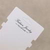 50Pcs Hair Ring Display Cards Cardboard Hair Accessories Packaging Tag Card Hairband Hairpins Display Retail Price Tags Label