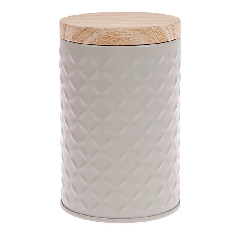 Wysokiej klasy metalowe pudełko z blachy o wyglądzie drewna 7,5x11,6 cm Solidne metalowe pudełko do przechowywania Domowy organizer