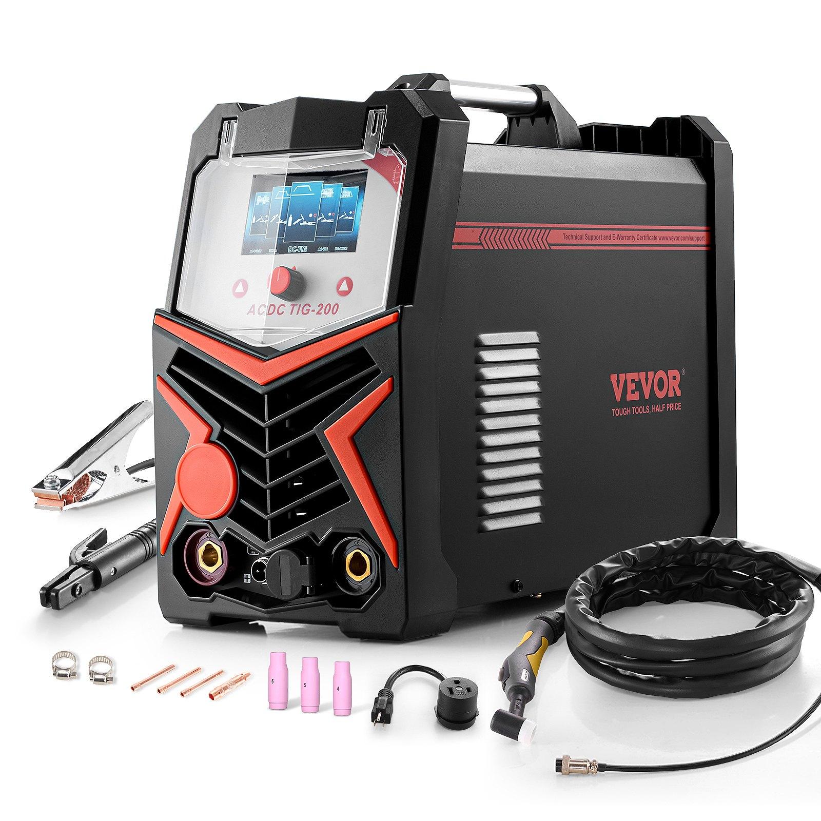 VEVOR TIG Welder, 200A 6-In-1 Aluminum