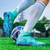 Size 34-46 Men/Women's Camouflage Football Boots Rubber Soft Sole Short Nail Artificial Turf Youth Children Football Shoes