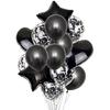 14Pcs Multi Confetti Balloon Happy Birthday Party Balloons Rose Gold Helium Ballons Boy Girl Baby Shower Party Supplies