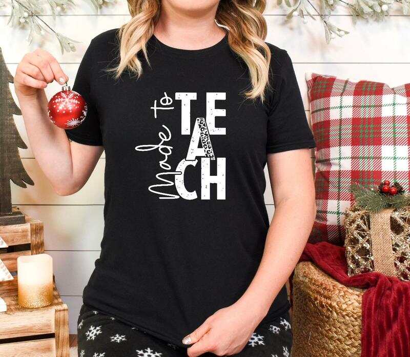 Made to Teach  Screen Print Unisex T-Shirt XXL