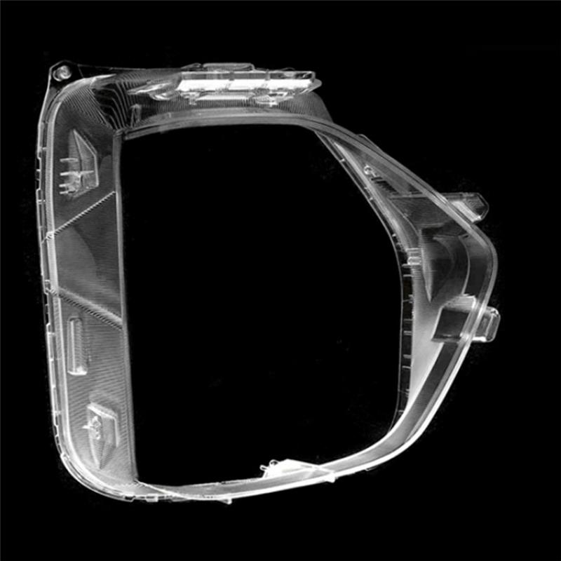 Car Front Headlight Cover Lampshades Lamp Shell Headlights Lens Cover For Hyundai Santa Fe   Left