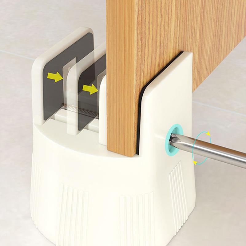 Fixed/Adjustable Height Chair Feet Legs Heavy Duty Non-Slip Legs For Sofa Table Bed Cabinet Washing Machine Furniture Riser Mat