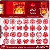 2025 Year of the Snake Spring Festival DIY Paper-Cutting Patterns for Kids: New Year Window Decoration for Elementary Students