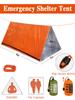 2 Person Emergency Waterproof Tent Casa De Travel Pergola for Camping Family Campaign Tourist Cool Gear Equipment Coat