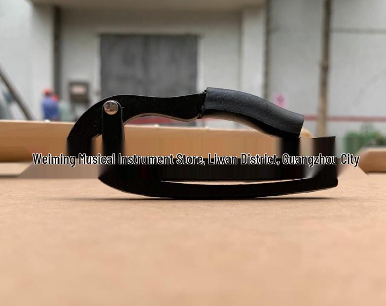 Folk Lever-Action Wood Capo, Zinc Alloy Clip Transposer for Guitar