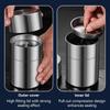 Airtight Seal Stainless Steel Tea Canister Stainless Steel Food Sealed Containers  Loose Tea