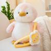 Soft Fat Penguin Plush Toy Cute Stuffed Couple Penguin Furry Doll Sleep Hug Pillow Home Cozy Decoration Cushion Birthday Gift