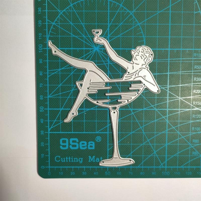 Dancing Girl Metal Cutting Dies Scrapbooking Stencils Die Cuts Card Embossing DIY Album Photo Template Molds Decorations
