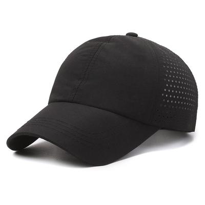 Schnelltrocknende, atmungsaktive Baseballkappe - Verstellbar, feuchtigkeitstransportierende Sonnenhut für Outdoor-Sport & alle Jahreszeiten