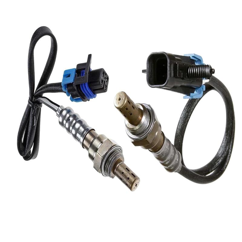 2pcs Upstream Downstream O2 Oxygen Sensor For 2002 2003 Chevrolet Trailblazer EXT GMC Envoy XL Isuzu Ascender Oldsmobile 4.2L