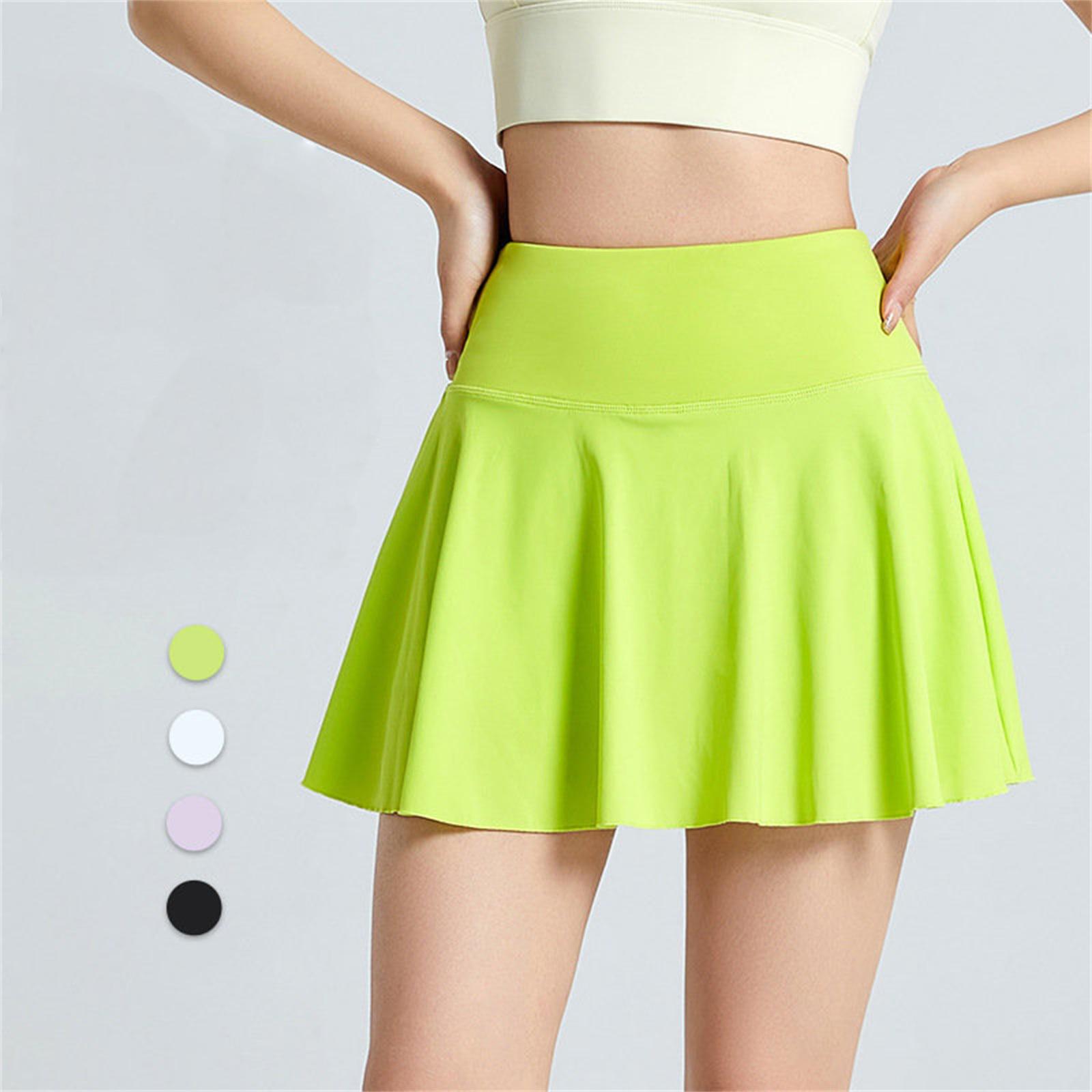 

Быстросохнущие Стринги Юбка Брюки Женские Спортивные Зал Йога Теннис Одежда Бег На Открытом Воздухе Отдых Пятиминутные Шорты Юбка Женские one size