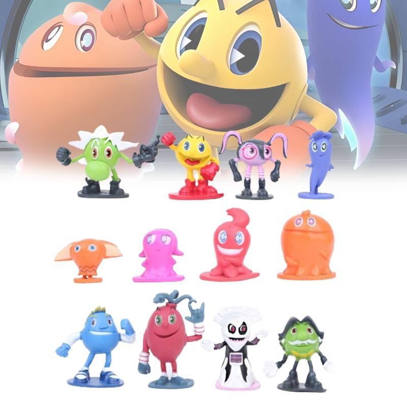 Adorable Pac-man And The Ghostly Adventures Pvc Figurines Set For Collectors