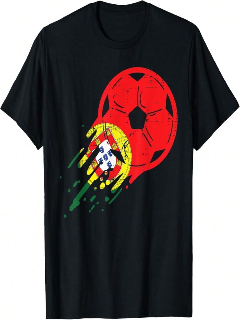 Portugal Flag Portuguese Soccer Football Fan unisex Wounisex Kids T-Shirt