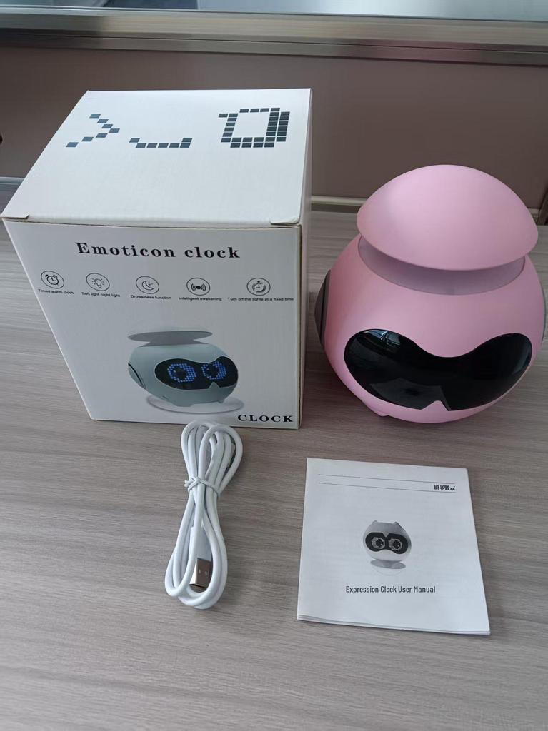 Bluetooth Speaker Alarm Clock with Memory and 7-Color Mood Lamp