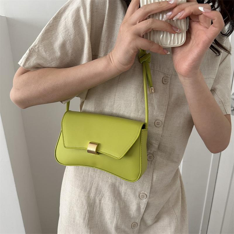 High-end Style Bag, Retro Hand-held Underarm Bag, Stylish Young Girl Single-shoulder Crossbody Small Bag
