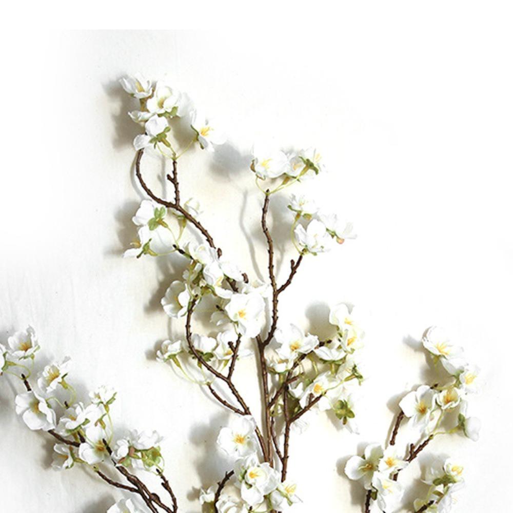 97cm Cherry Blossom Branches 4 Branches Silk Cherry Blossoms  Spring Season