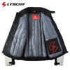Mens Winter Motorcycle Riding Jacket Windproof Warm Protective Gear Bikers Large Sizes Available