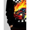 Children's Clothing, Boys' Hoodies, Long Sleeved Fashionable Printed Spring and Autumn Pullovers