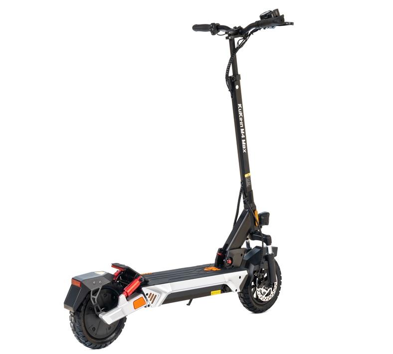 Monopattino elettrico pieghevole KuKirin M4 Max 800W, batteria 48V 18,2Ah, velocità massima 45 km/h, pneumatici da 10 pollici, ammortizzatore anteriore e posteriore