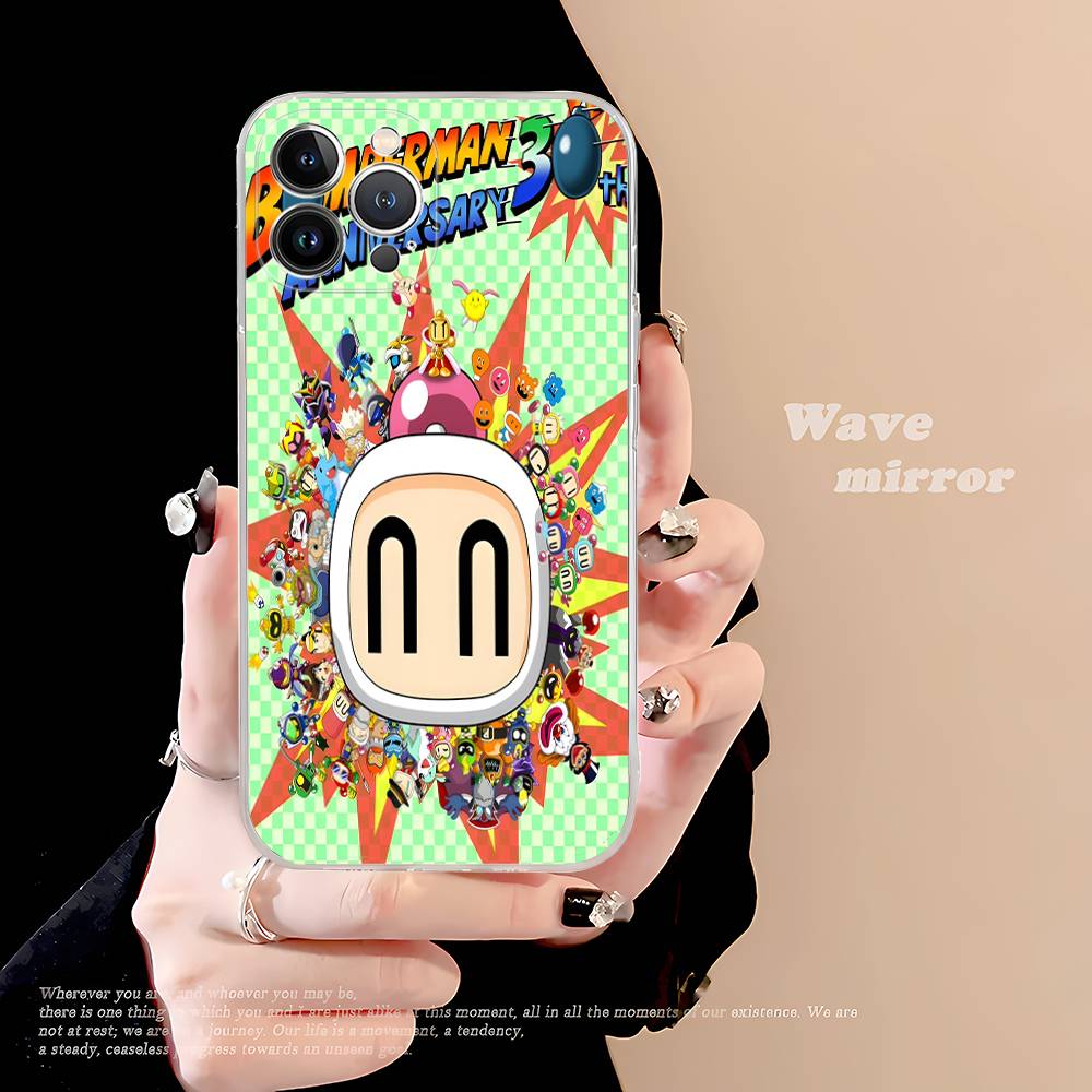 Super Bomberman Case for iphone 17 16 15 pro max 11 12 13 14 Pro Plus Phone Cover