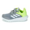 adidas Tensaurs Comfortable Versatile Non-Slip Durable Low-Top Running Shoes Kids Sneakers Gray Green IG1239