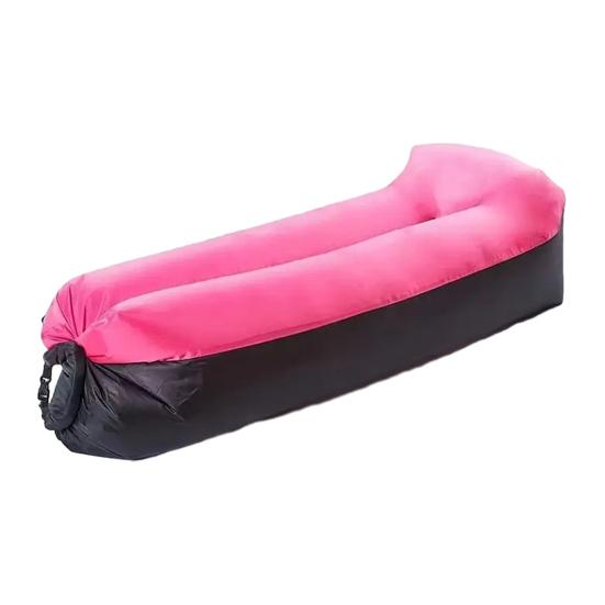 Sofá de Aire Inflable para Exteriores, Sillón Inflable Plegable Portátil, Silla Tumbona de Aire Ergonómica Anti Fugas para Exteriores, Playa, Senderismo, Picnic