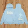 Broken Planet Graphic Hoodie Set Men Streetwear Loose Fit Sweatshirt Tracksuit Casual