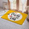 C Charlie and Lola anime Floor Mat Eco  Flannel Doormat Non Slip Odorless Indoor Floor Rug Soft Short Plush Home Mat