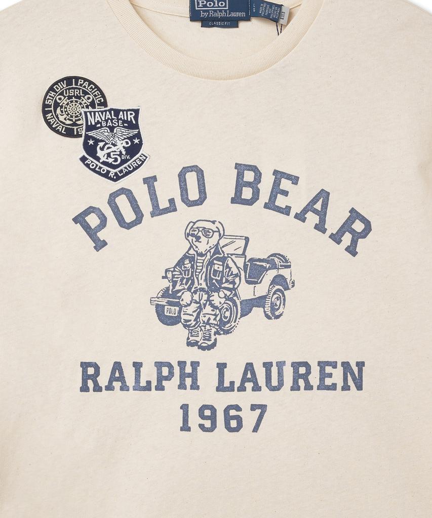 POLO RALPH LAUREN Classic Fit Polo Bear Jersey T-Shirt - White