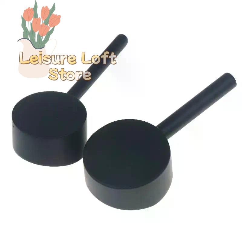 Poignée de Robinet à Cartouche 35/40mm - Poignée de Remplacement en Laiton Chromé pour Robinet de Lavabo de Salle de Bain, Outil d'Installation Facile