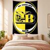 Tapestry BSC Young Boys wysokiej jakości do dekoracji ścian salonu, sypialni, akademika, idealne jako dekoracja ścienna do sypialni lub prezent świąteczny