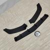 Maxton Style Front Bumper Lip Spoiler Splitter For Mercedes W212 E Class E43 C500 E400 E350 E300 AMG Line 2013-2015 LCI Tuning