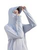 Unisex Ice Silk Summer Sun Protection Jacket – Lightweight, Breathable, Cool, and Loose for Outdoor Sports and Fishing.