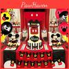Minne Mouse Kids Birthday Party Supplies Decor Balloon Tableware Banner