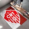 Red Shield CRT Soccer Emblem Suitable As a Non-slip Mat for the Living Room or Bedroom Sofa