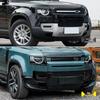 Land Rover New Defender Front Bumper Aerodynamic Kit: Lip, Corner Covers, & Fins