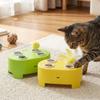 3-Modus Elektrisches Maulwurf-Katzen-Spielzeug Selbstspielendes Katzen-Puzzle-Spielzeug für Kätzchen und erwachsene Katzen