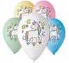Balony "Jednorożec - Magiczna Noc" 12", 5 Szt.