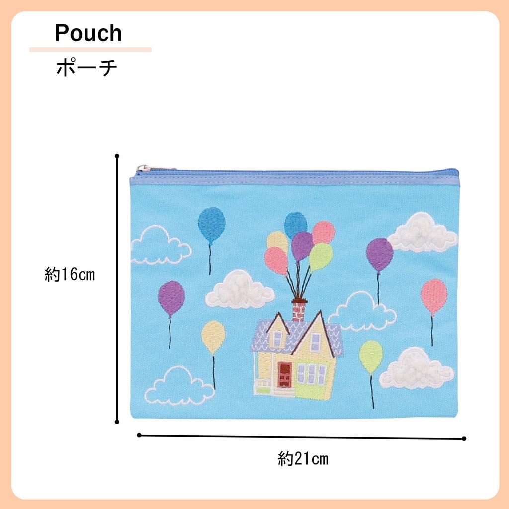 Marushin Up Purple Disney Makeup Cosmetic Small Item Pencil 2335063300 Pouch, Grape, Pixar, Pouch, Pouch, Case, Case, Cosmetics,