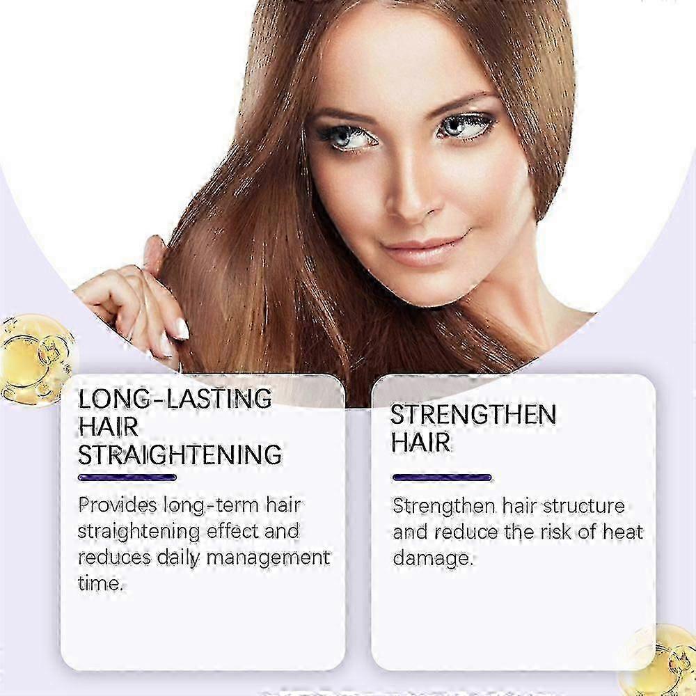 Lumino Liss Smoothing & Straightening Cream, Protein Repairing Hair Cream, Nourishing Protein Coconut Oil Smoothing & Straightening Cream