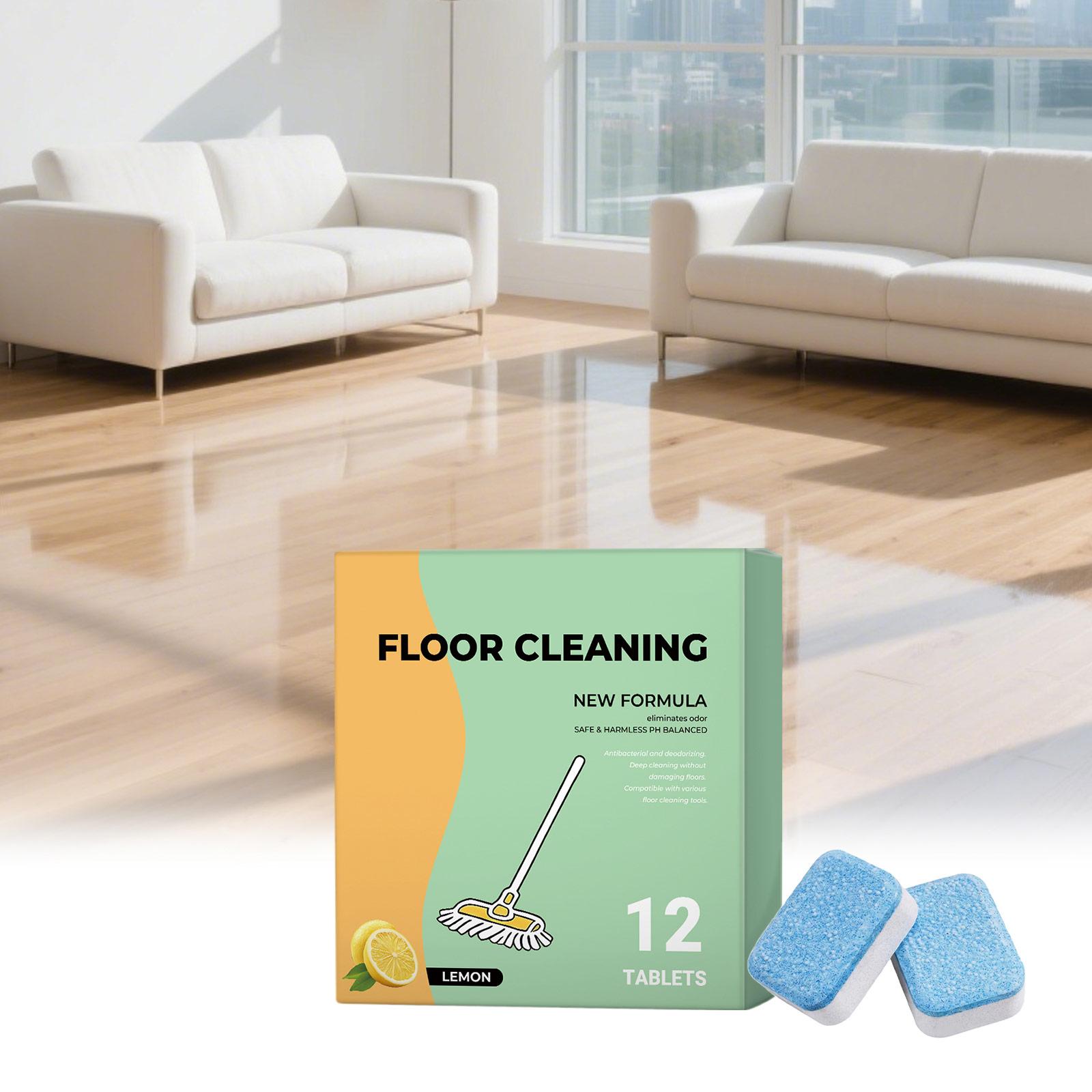 Jakehoe Floor Cleaning Tablets - Multi-Surface Cleaner, Dissolving Tablets for Hardwood, , and Laminate One Size зелёный