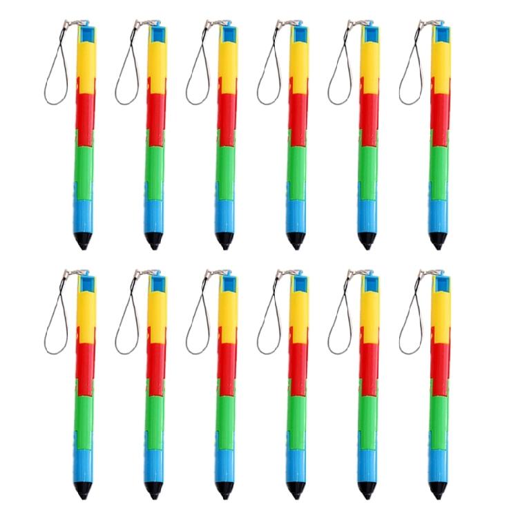 

12x Ballpoint Pen Foldable Signature Pen Smooth Writing Pen for Classroom 1