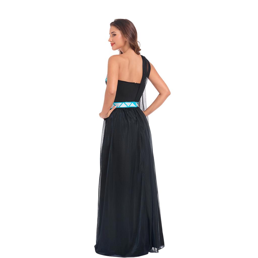 Hades Cosplay Dress For Women With Polyester Fabric For Ethnic Dance Performances