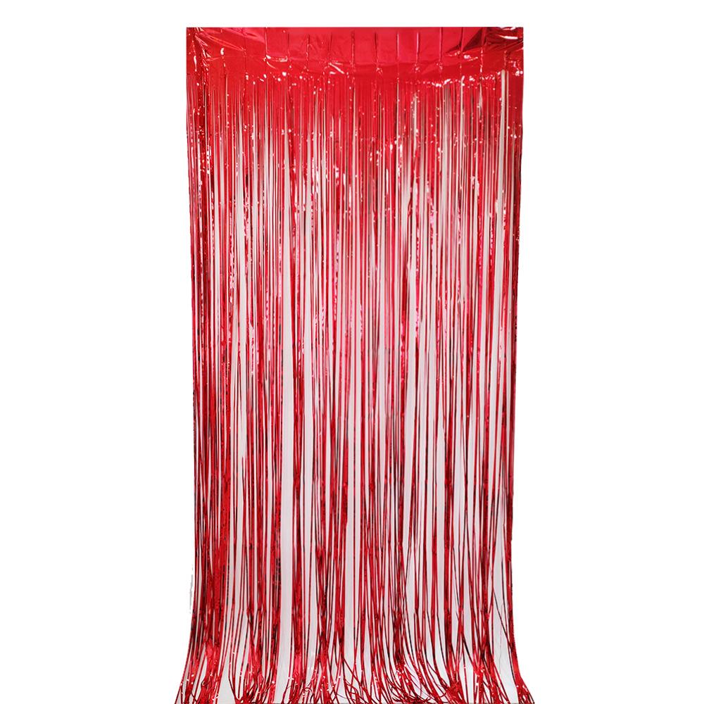 Foil Fringe Curtain Backdrop Photo Streamers Props for Birthday Wedding  Baby Shower Bachelorette Christmas  Party Decorations